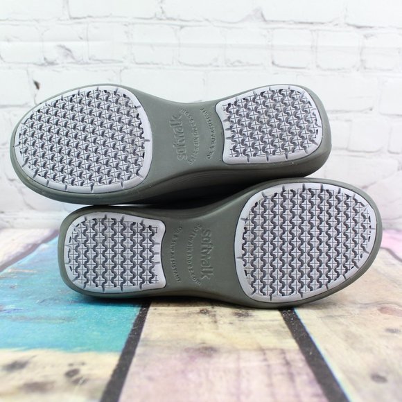 Grey's Anatomy by Softwalk Miranda Nursing Slip Resistant Mary Jane Shoes Size 6 - Picture 8 of 9